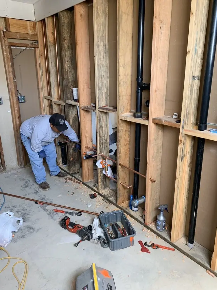 Commercial rough-in plumbing for Gas Line Repair in Fort Stewart